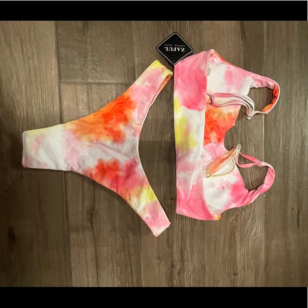Tye dye bikini set from Zaful new